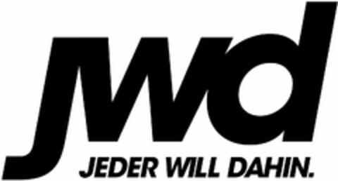 jwd JEDER WILL DAHIN. Logo (DPMA, 21.04.2023)