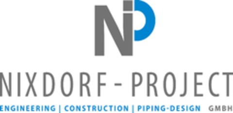 NIXDORF-PROJECT ENGINEERING | CONSTRUCTION | PIPING-DESIGN GMBH Logo (DPMA, 09/19/2024)