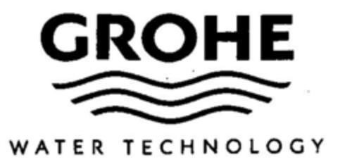 GROHE WATER TECHNOLOGY Logo (DPMA, 03/30/2002)