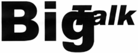 Big Talk Logo (DPMA, 16.07.2004)