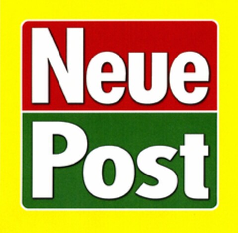 Neue Post Logo (DPMA, 03.08.2005)