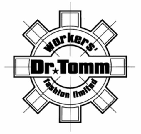 Dr. Tomm workers' fashion limited Logo (DPMA, 08.08.2005)