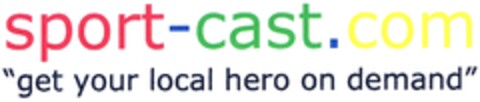 sport-cast.com Logo (DPMA, 09.05.2006)