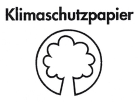 Klimaschutzpapier Logo (DPMA, 03/14/2007)