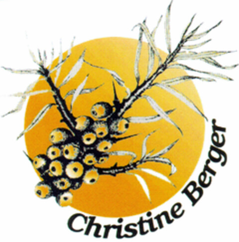 Christine Berger Logo (DPMA, 29.03.1996)