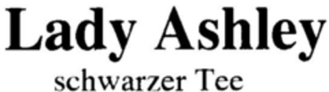 Lady Ashley schwarzer Tee Logo (DPMA, 19.04.1997)