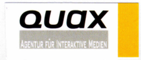 quax Logo (DPMA, 25.03.1998)