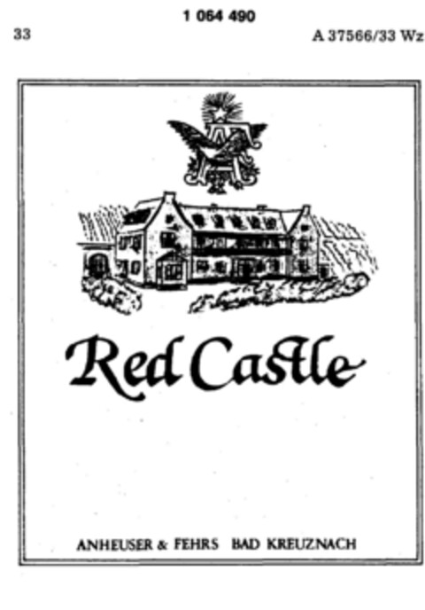 Red Castle Logo (DPMA, 07.09.1983)