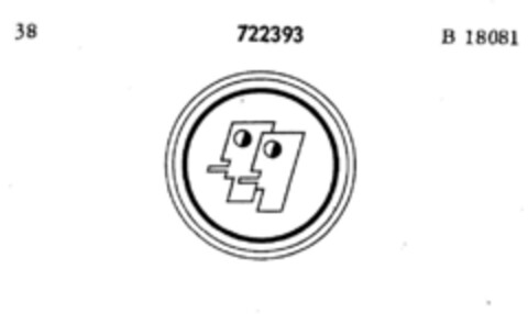 722393 Logo (DPMA, 06/13/1958)