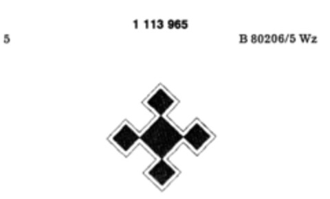 1113965 Logo (DPMA, 20.09.1986)