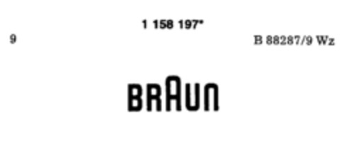BRAUN Logo (DPMA, 09/28/1989)