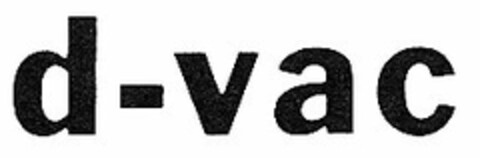 d-vac Logo (DPMA, 16.11.1971)