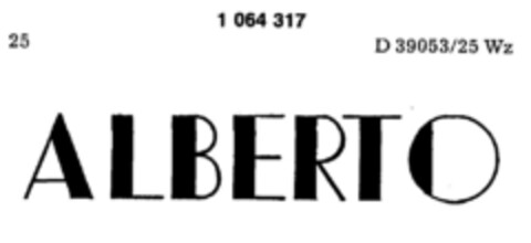 ALBERTO Logo (DPMA, 10/31/1983)