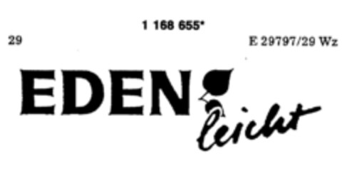 EDEN leicht Logo (DPMA, 07/18/1990)