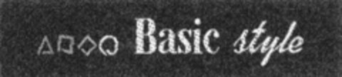 BASIC STYLE Logo (DPMA, 19.01.1993)