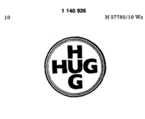 HUG Logo (DPMA, 11.05.1987)