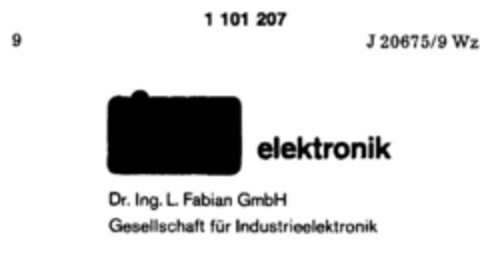 ifg elektronik Logo (DPMA, 24.01.1986)