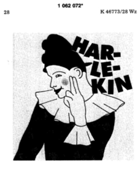 HAR-LE-KIN Logo (DPMA, 02.03.1984)