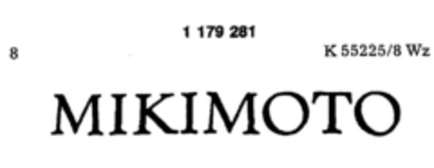 MIKIMOTO Logo (DPMA, 26.10.1989)