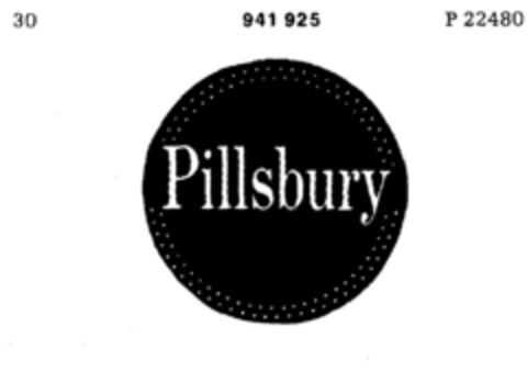 Pillsbury Logo (DPMA, 10/17/1974)