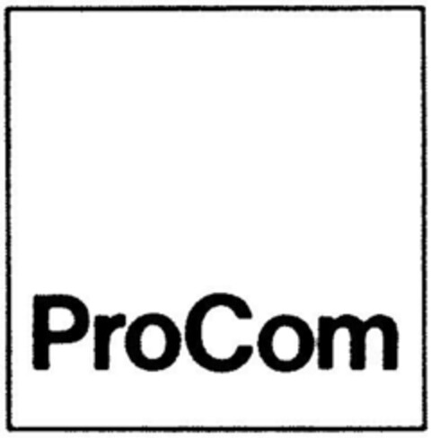 ProCom Logo (DPMA, 13.01.1988)
