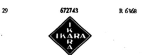 IKARA Logo (DPMA, 12.05.1954)