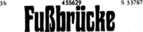 Fussbrücke Logo (DPMA, 17.02.1933)