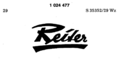 Reiter Logo (DPMA, 09.09.1980)