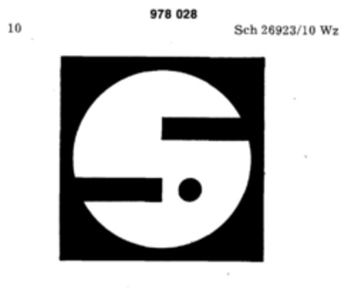 S Logo (DPMA, 18.01.1977)