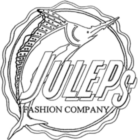 JULEPS FASHION COMPANY Logo (DPMA, 14.09.1992)