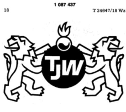 TJW Logo (DPMA, 20.06.1985)