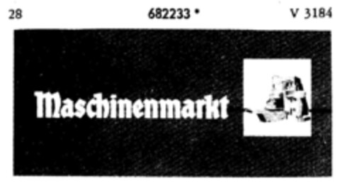 Österreichischer Maschinenmarkt Logo (DPMA, 27.07.1955)