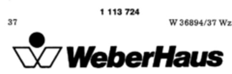 WeberHaus Logo (DPMA, 13.02.1987)