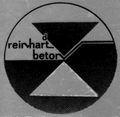 d reinhardt beton Logo (DPMA, 30.06.1989)