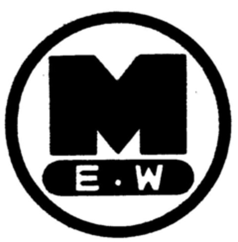 M E W Logo (DPMA, 13.06.1990)