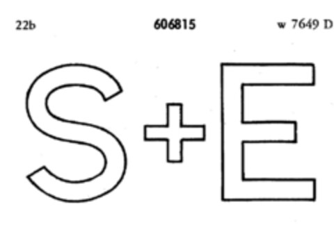 S+E Logo (DPMA, 18.10.1948)