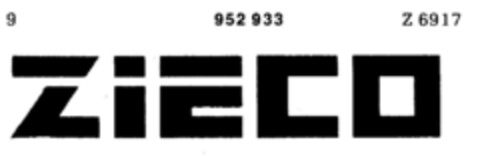 ZIECO Logo (DPMA, 17.02.1976)