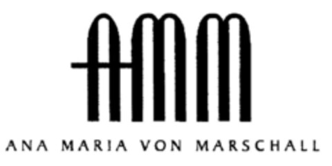 AMM ANA MARIA VON MARSCHALL Logo (DPMA, 13.11.2000)