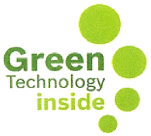 Green Technology inside Logo (DPMA, 25.03.2009)
