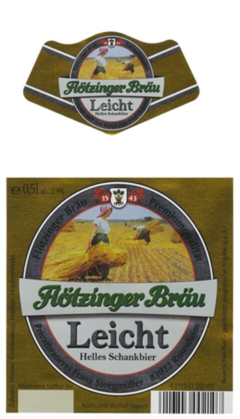 Flötzinger Bräu Logo (DPMA, 08/05/2010)