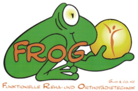 FROG GmbH & Co. KG FUNKTIONELLE REHA- UND ORTHOPÄDIETECHNIK Logo (DPMA, 28.06.2012)