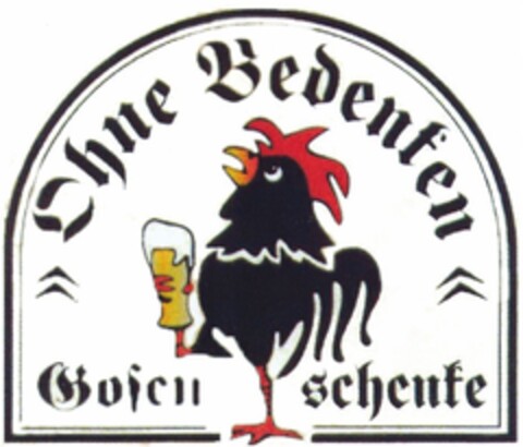 Gosenschenke Ohne Bedenken Logo (DPMA, 12/03/2012)