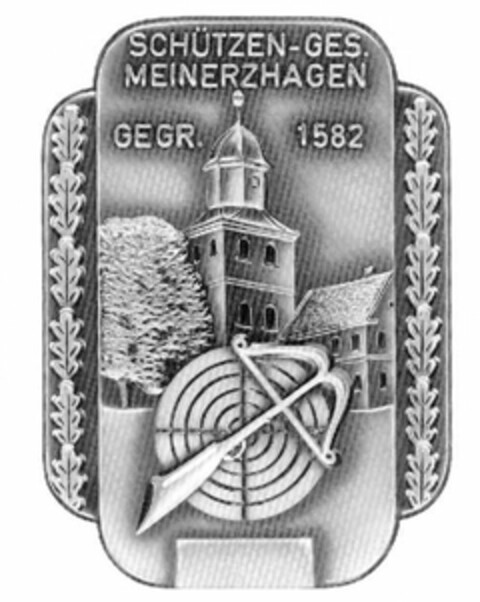 SCHÜTZEN-GES. MEINERZHAGEN GEGR. 1582 Logo (DPMA, 10.01.2013)