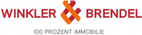 WINKLER & BRENDEL 100 PROZENT IMMOBILIE Logo (DPMA, 09.10.2014)