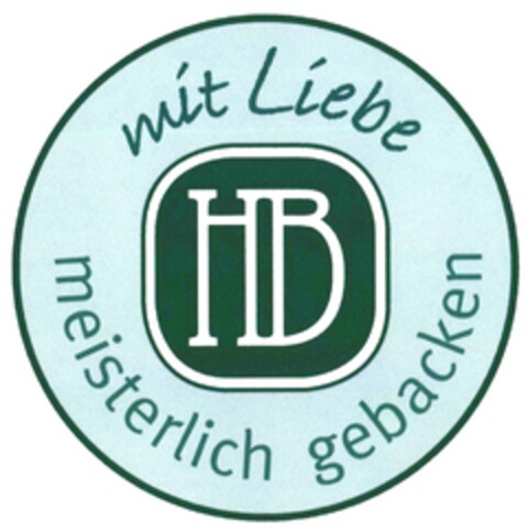 HB mit Liebe meisterlich gebacken Logo (DPMA, 18.03.2016)