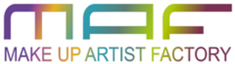 MAF MAKE UP ARTIST FACTORY Logo (DPMA, 11.10.2019)