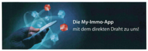 Die My-Immo-App mit dem direkten Draht zu uns! Logo (DPMA, 05/19/2020)