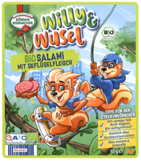 Willy & Wusel Logo (DPMA, 02.10.2020)