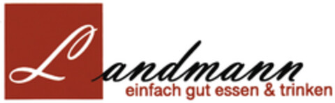 Landmann einfach gut essen & trinken Logo (DPMA, 18.11.2020)