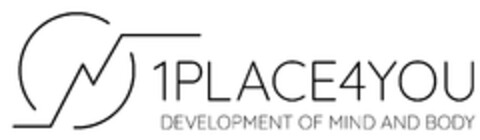 1PLACE4YOU DEVELOPMENT OF MIND AND BODY Logo (DPMA, 04.11.2020)